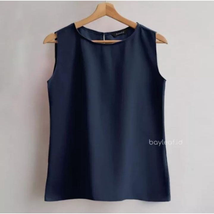 ATASAN WANITA INNER BASIC TANGTOP DALEMAN WANITA OUTER WANITA TERBARU-NAVY