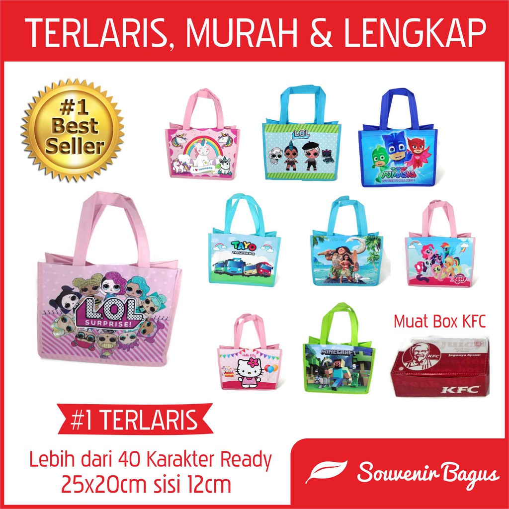 FLASH SALE LIVE HANYA HARI INI Tas Ulang Tahun Ultah Murah Ready Stock Souvenir Terlaris cinnamoroll
