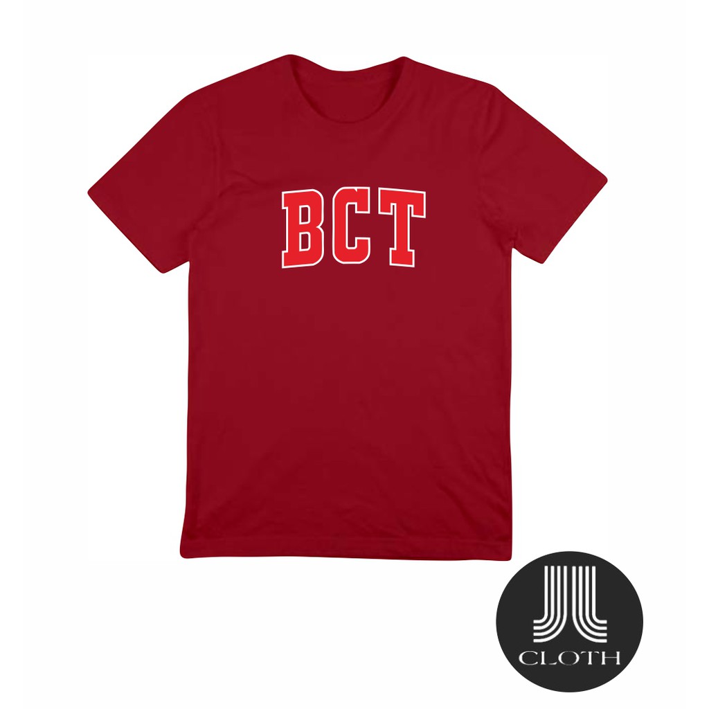 T SHIR BAJU KAOS DISTRO BCT BACOT VARSITY BIG COTTON COMBED 30S