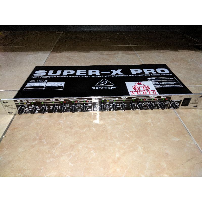 Crossover behringer SUPER-X PRO CX 3400 2/3/4way