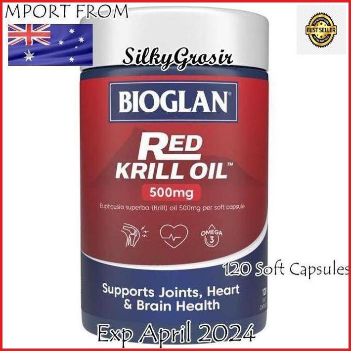 Bioglan Red Krill Oil 500Mg