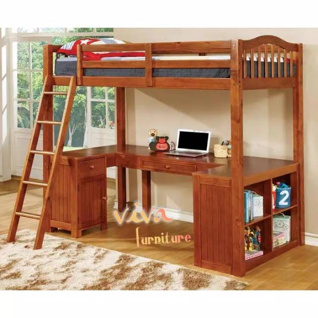 set tempat tidur anak.kayu jati.mebel jepara,furniture