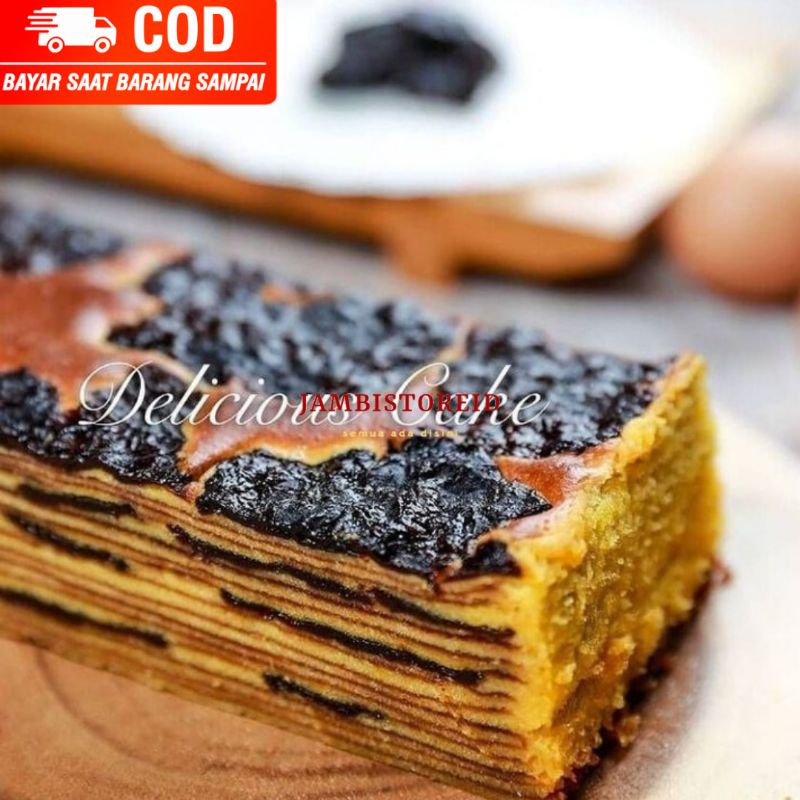 

(JAMBISTOREID) Kue Basah Lapis Legit Super Premium Exclusive Rasa Prunes Plum 8x24cm Arisan Oleh-Oleh Exclusive Branded Handmade Cookies Layers Cake Jambi