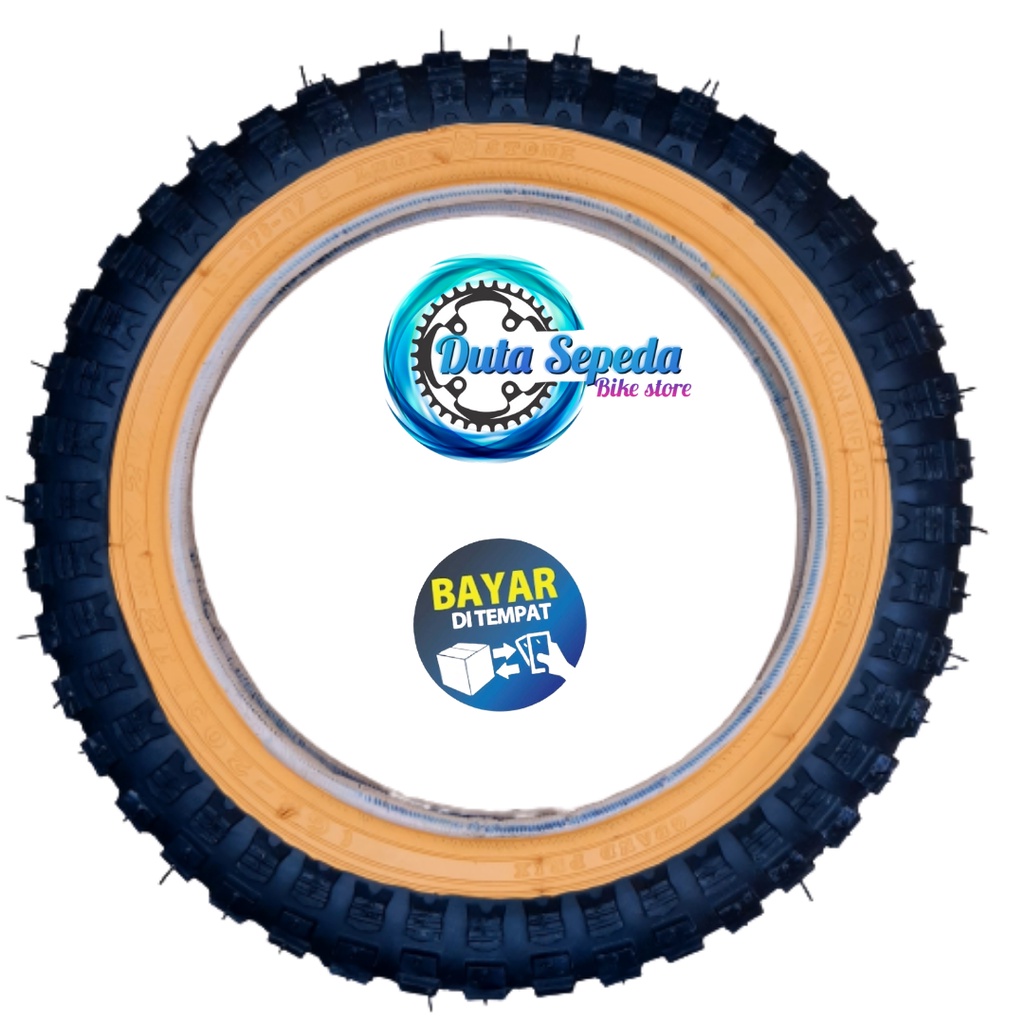 Ban luar sepeda anak Laki ukuran 12 inch 12 X 2.125 atau 2 12 X 12 14