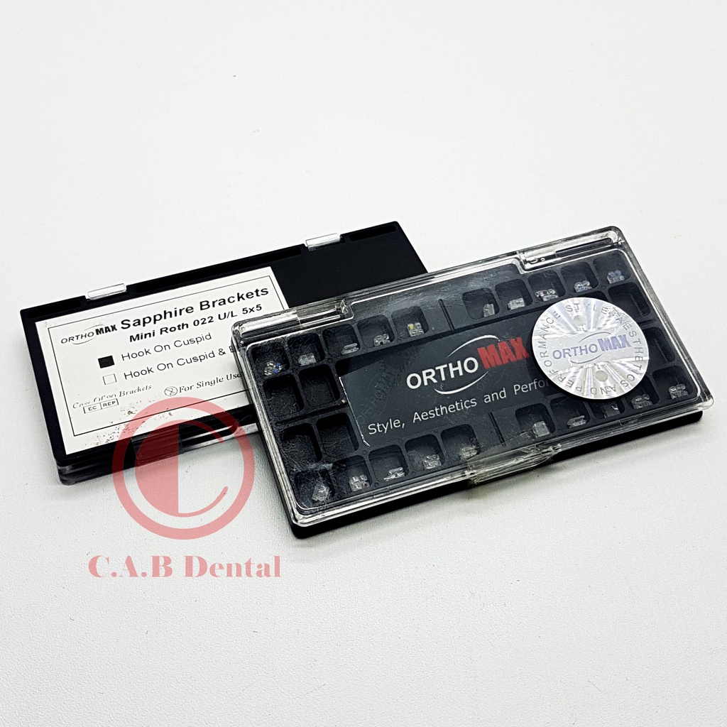 Bracket Orthomax Ice Clear / Breacket Omax Sapphire / Behel Gigi / Bracket Behel / Bracket Gigi