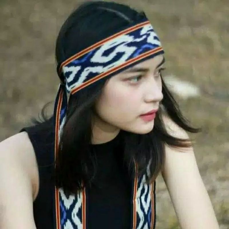 Tenun scarf ikat kepala etnik 2.2  dayak toraja lombok RANDOM pilihan acak