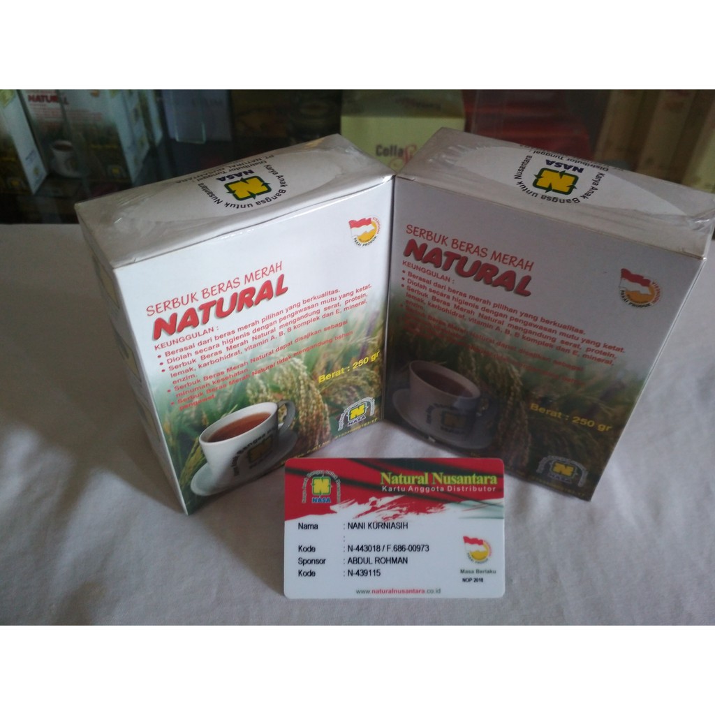 

Serbuk Beras Merah Natural ( SBMN ) NASA NASA