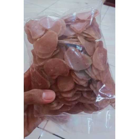 

kerupuk kacing 100% terbuat dari udang
