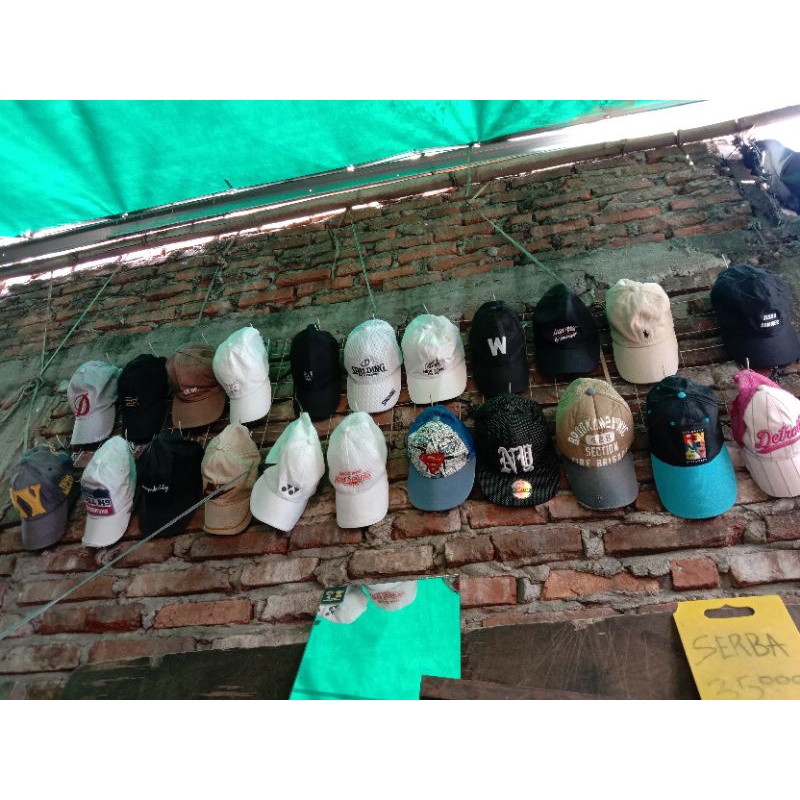 topi anak second branded