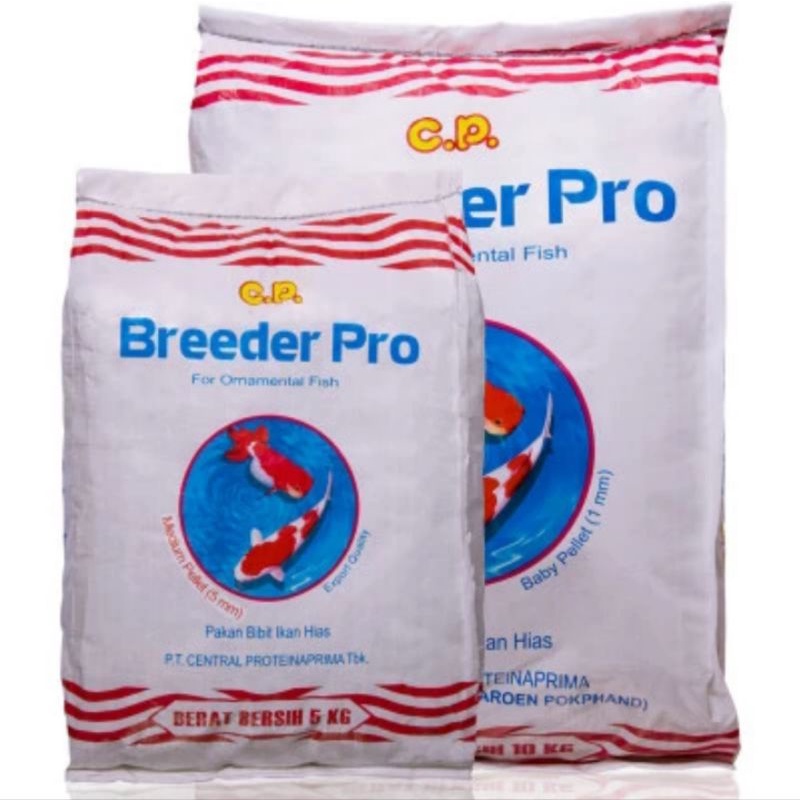 pakan ikan pelet koi breeder pro karungan 10kg