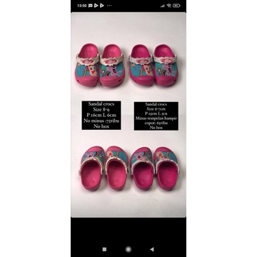 PRELOVED SANDAL CROCS