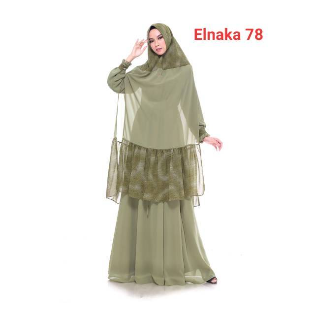 GAMIS SYARI CERUTY BABYDOLL BY ELNAKA