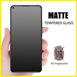 Premium Tempered Glass Matte Anti Minyak Full Cover 9D - Oppo A1K A15 A16 A3S A31 A37/Neo 9 A5S/A7 A5/A9 2020 A52/A92 A53 A54 A57 A71 A74 A83 F5 F7 F9 F11 Pro Reno 4 5 5F 6 Anti Gores HP