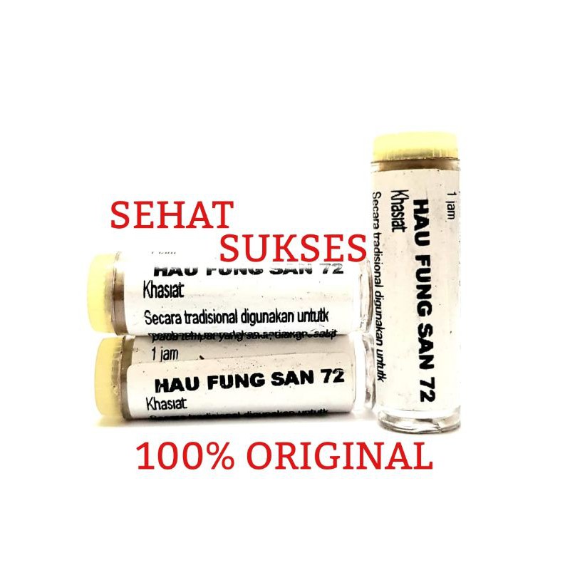 Obat Sariawan Herbal - Hau Fung San 72