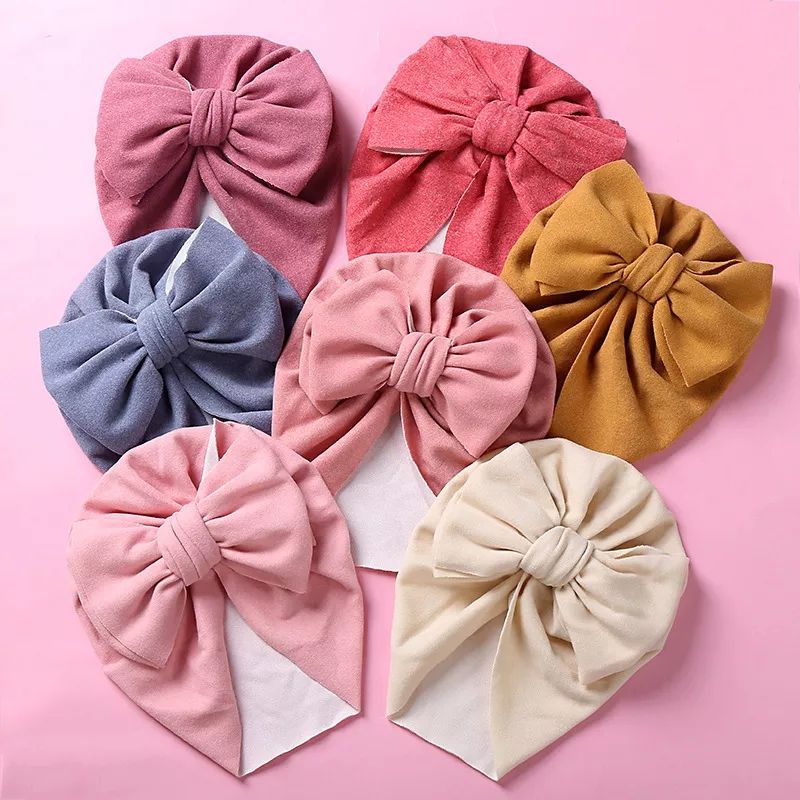 (pimenova) Turban Anak Bayi Pita Polos 0-3 tahun - Bandana Bayi Perempuan - Ciput Bayi