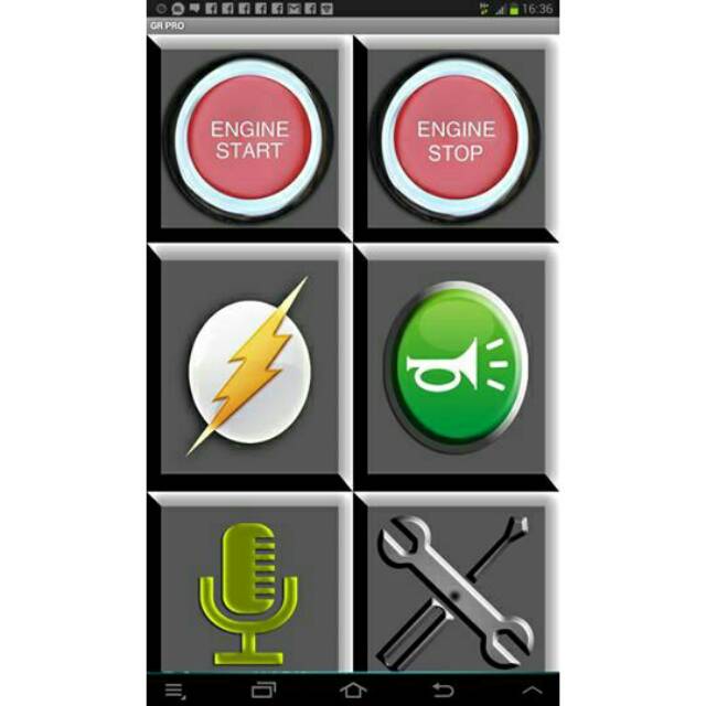 ALARM PENGAMAN MOTOR ANDROID 3 MODE