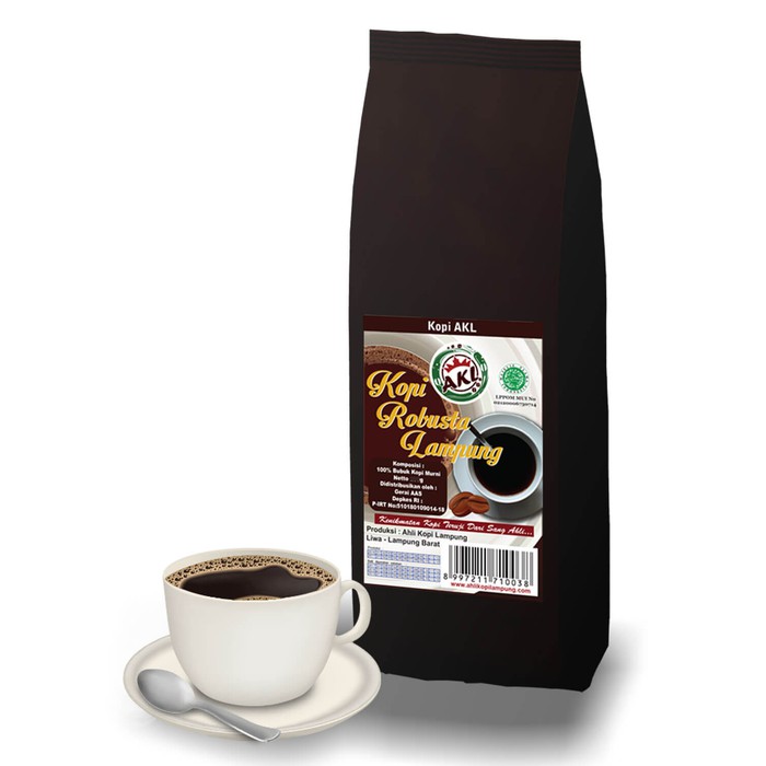 

Kopi Lampung Robusta AKL Spesial 250g (Bubuk Halus)