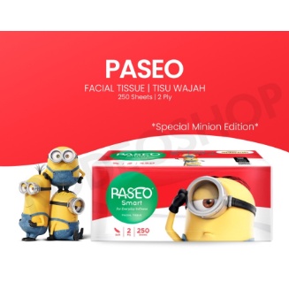 Facial Tissue Paseo Smart 250 Sheets 2 ply