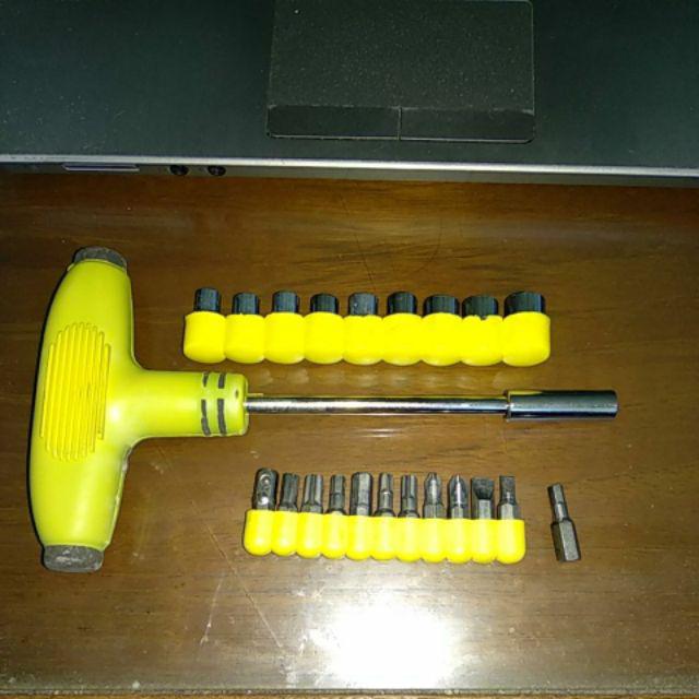 Obeng Multi Kunci Shock Mini 20 In 1 / Tools Kit