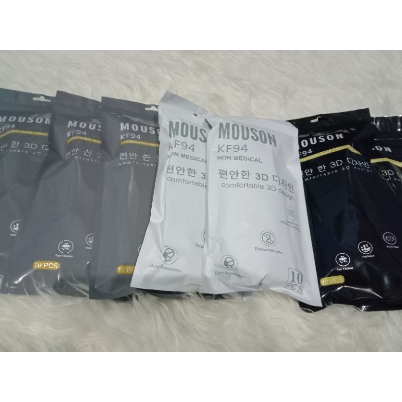 MASKER KF94 Mouson Masker isi 10pcs