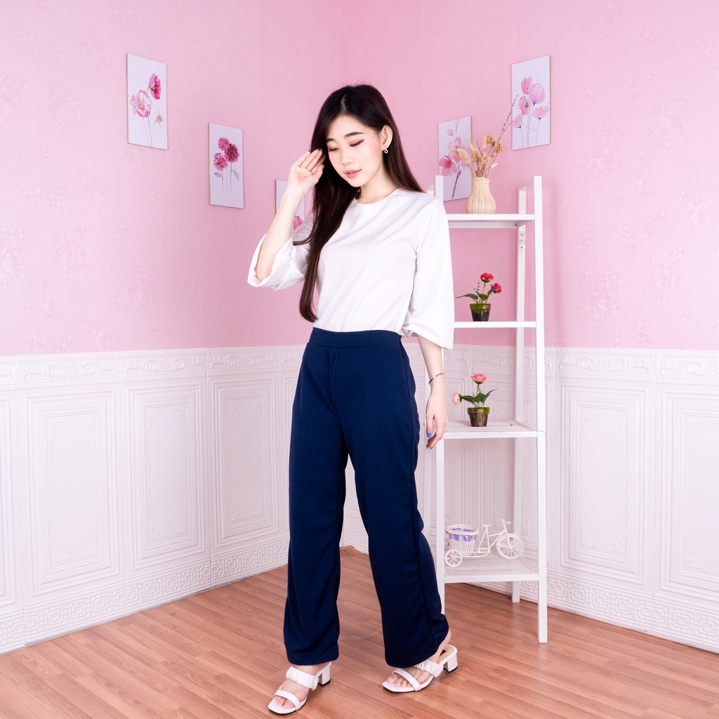 RAMONE CULLOTES PANT | PAKAIAN WANITA CELANA WANITA / Korean Long Pants Celana Kulot Fashion