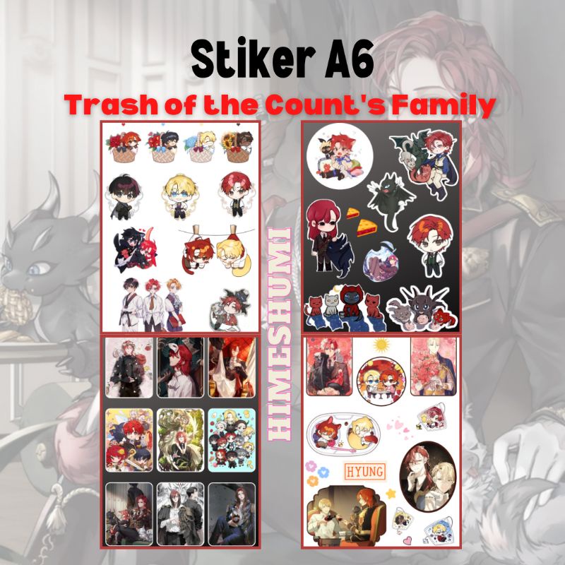 

Stiker A6 Trash of the Count's Family