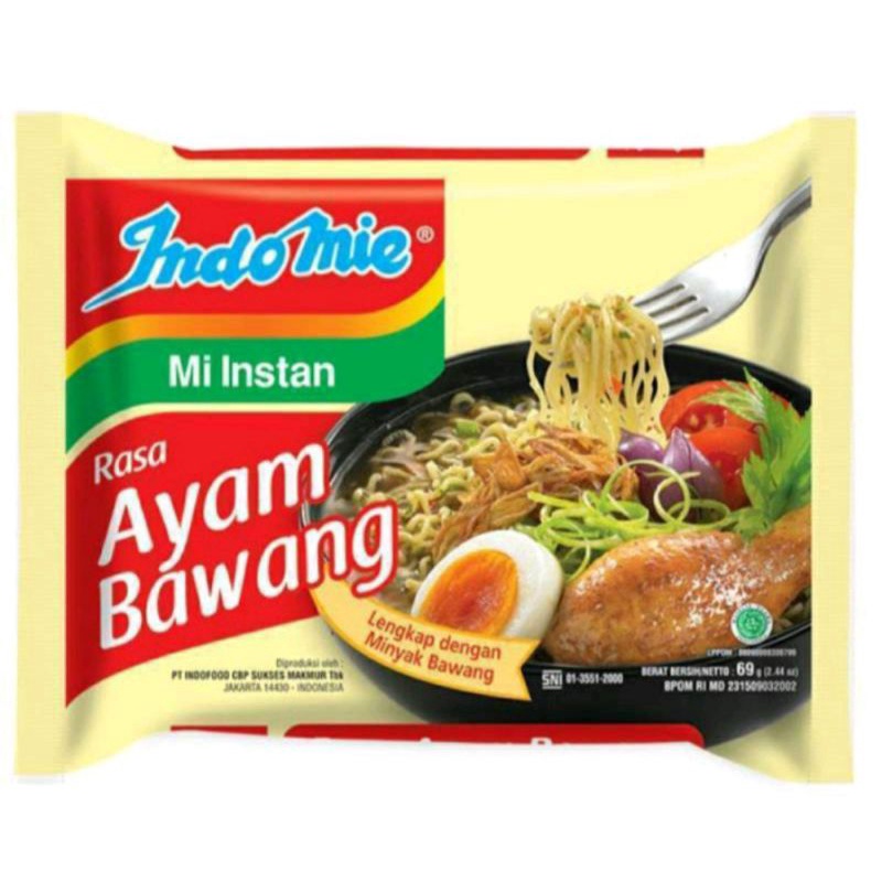 

Indomie Ayam Bawang 1 pcs