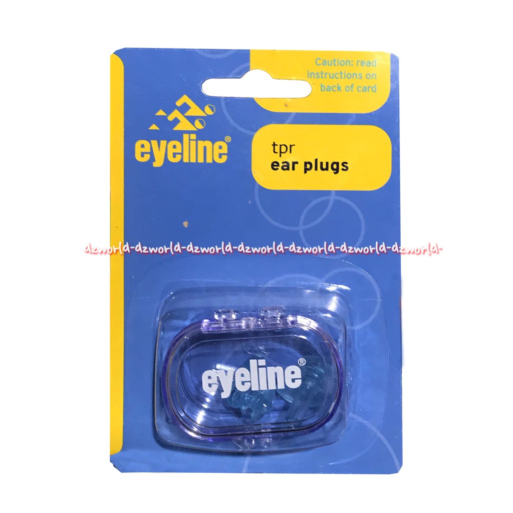 Eyeline Ear Plugs Penutup Telinga Saat Renang Pelindung Telinga Saat Renang