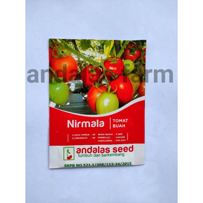 

Benih tomat NIRMALA (tomat buah)