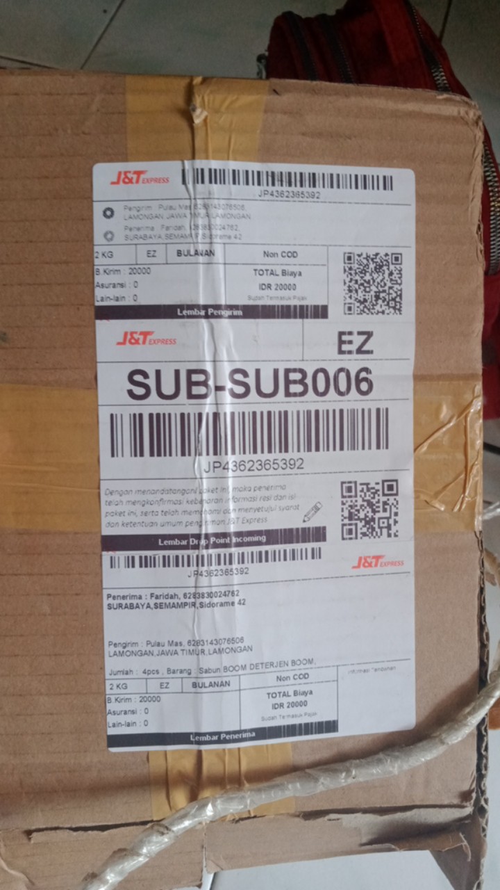 Sabun Boom Deterjen Boom