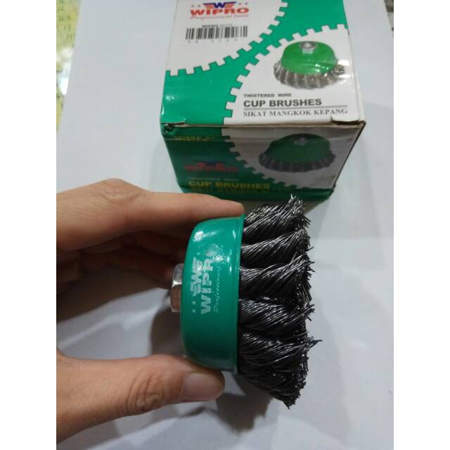 Sikat Mangkok Kepang Cup Brush