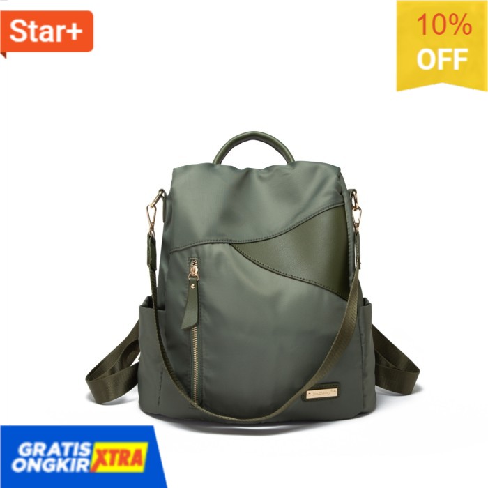 Green army JH ZOE BAG  Tas Ransel & Selempang Wanita Import JIMS HONEY  Laris Baru
