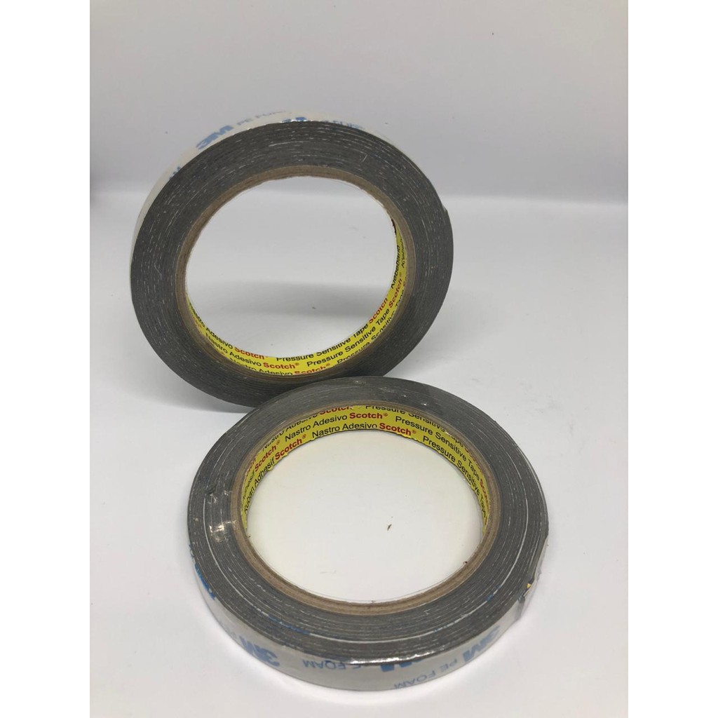 

DOUBLE TAPE BUSA 3M Pe Foam Tape 12mm x 4M ORIGINAL (1/2")