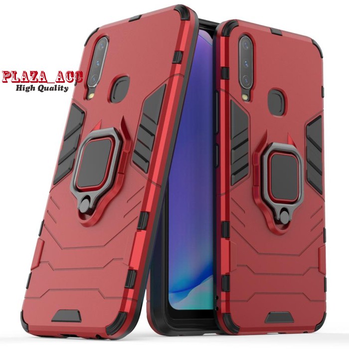 Case Vivo Y17 - Casing Vivo Y17 Case Armor Ring Cover