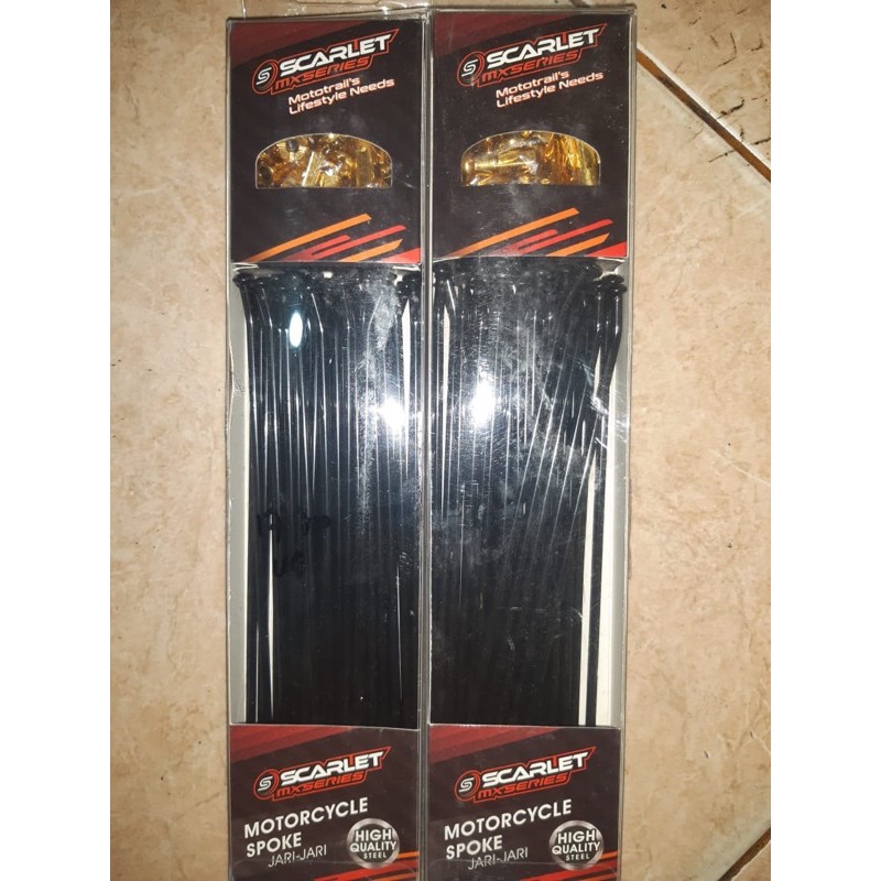 jari jari KLX VELG 17 hitam ukuran belakang