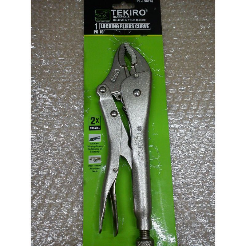 Tang buaya tekiro 10inci bengkok,tang capit tekiro