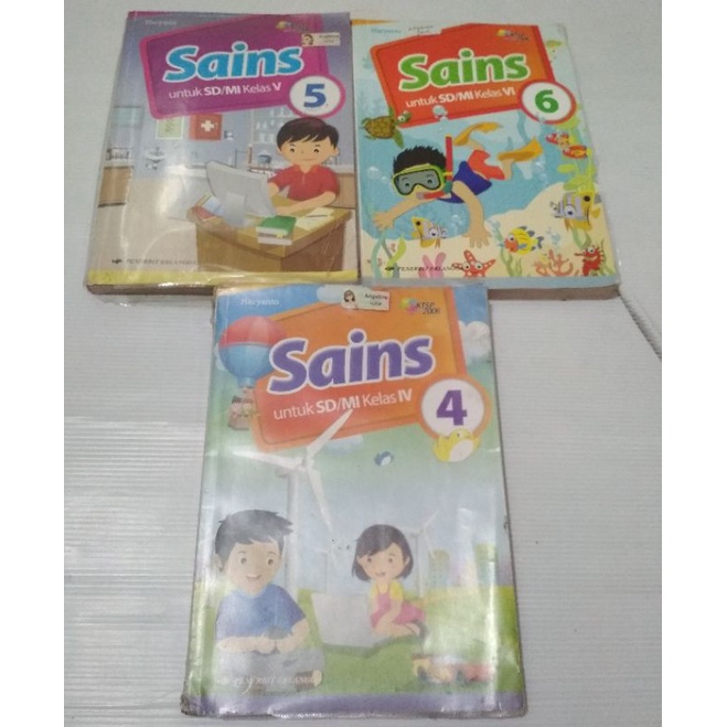 

buku bekas Sains