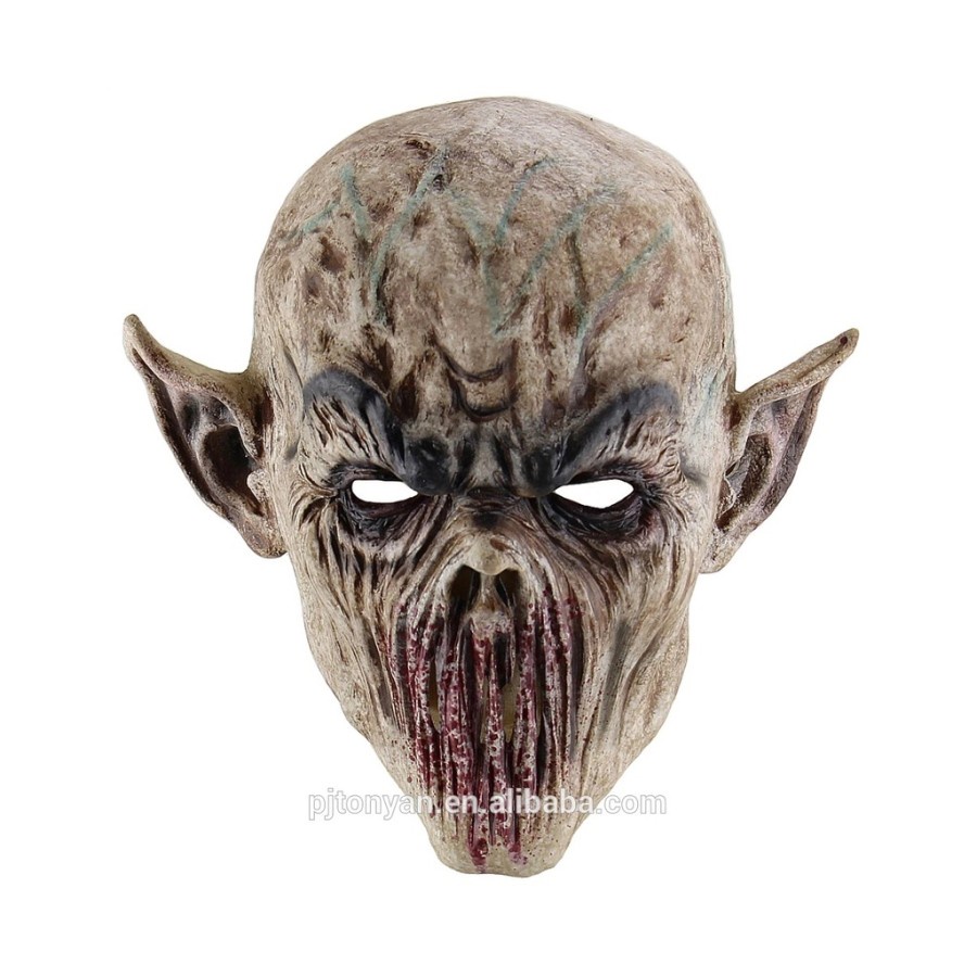 TOL-62 topeng latex zombie monster alien halloween mask pesta kostum