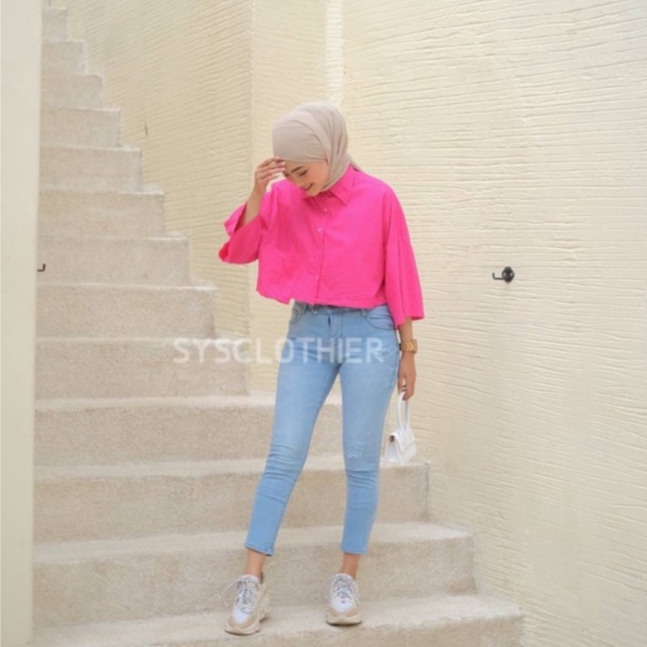 CELANA JEANS WANITA JIMBA RIPPED JEANS-SYSCLOTHIER