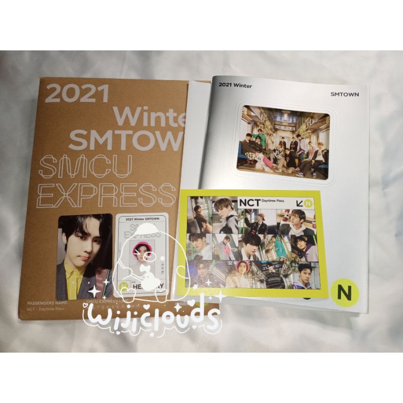 UNSEALED ALBUM WINTER SMCU EXPRESS @KWANGYA NCT DAYPASS TIME ID HENDERY SMCU PC KUN SMCU