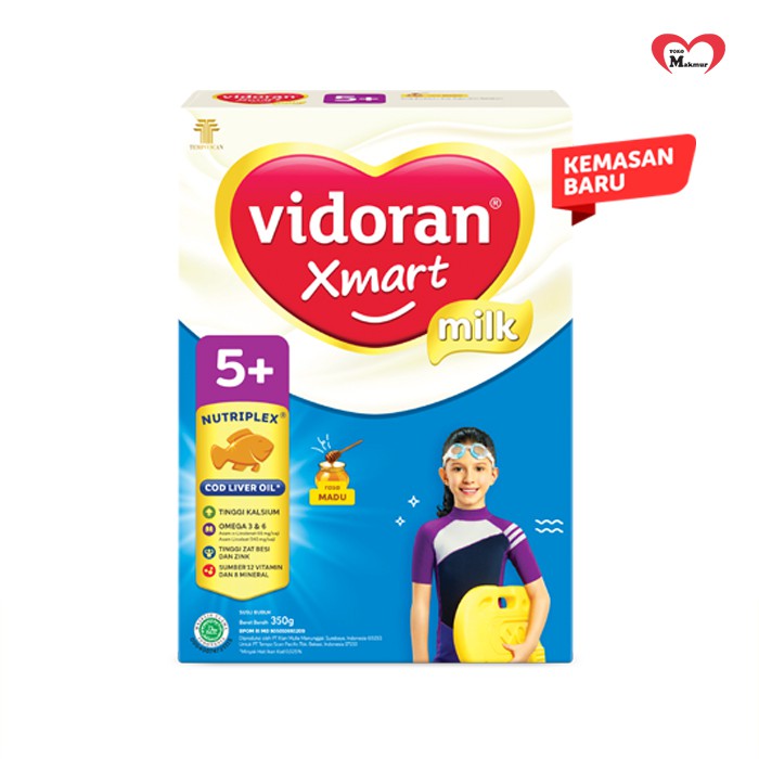 Vidoran 5+ Coklat/ Madu 350gr / Toko Makmur Online