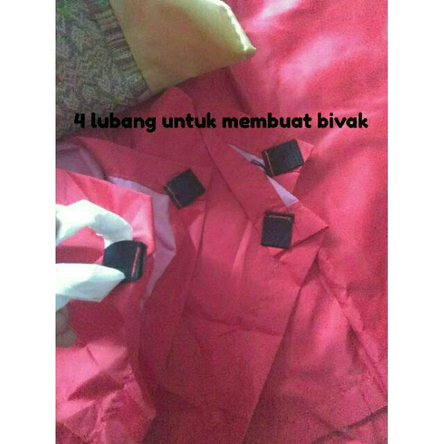 Jas Hujan Gunung Motor Touring Ponco NOT Rosida Sun Flower Raincoat Axioo Axio Plastik