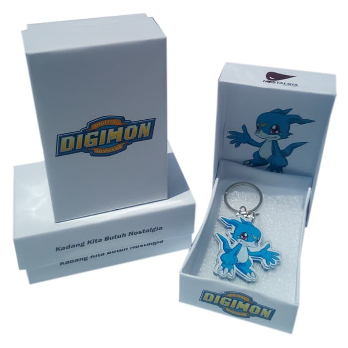 Gantungan Kunci Multifungsi Digimon Karakter Veemon B