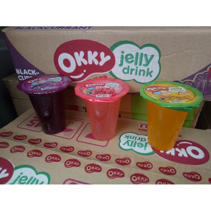 

Okky Jelly Drink 180 ml isi 24 Cup /KARTON