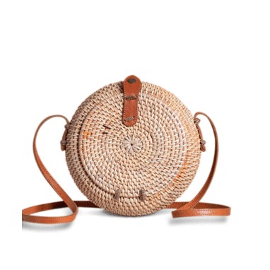 Tas Rotan Kendi Bola Slempang Bali Murah