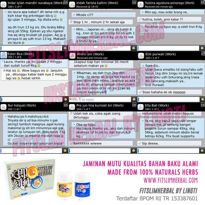 Obat Diet - Fitslim Herbal by Lingti - Obat Diet Dokter