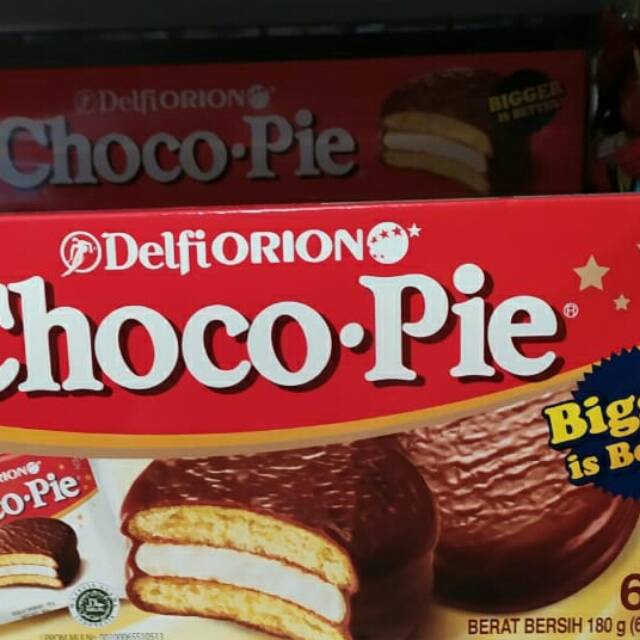 

Delfi choco pie bigger is better 180gr