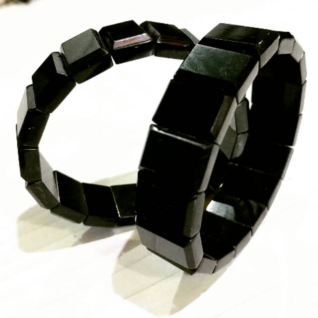 GELANG BLACK JADE ACEH ORIGINAL ELEGAN