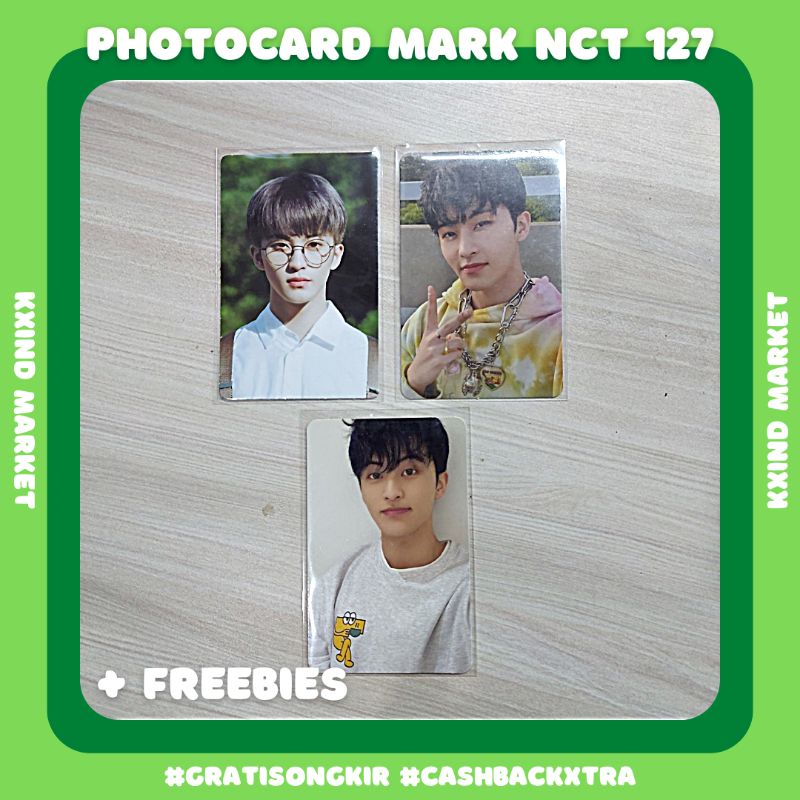 Photocard Mark Nct127 dream a dream / PC Mark hello future / PC Mark hot sauce / PC nct / album nct 