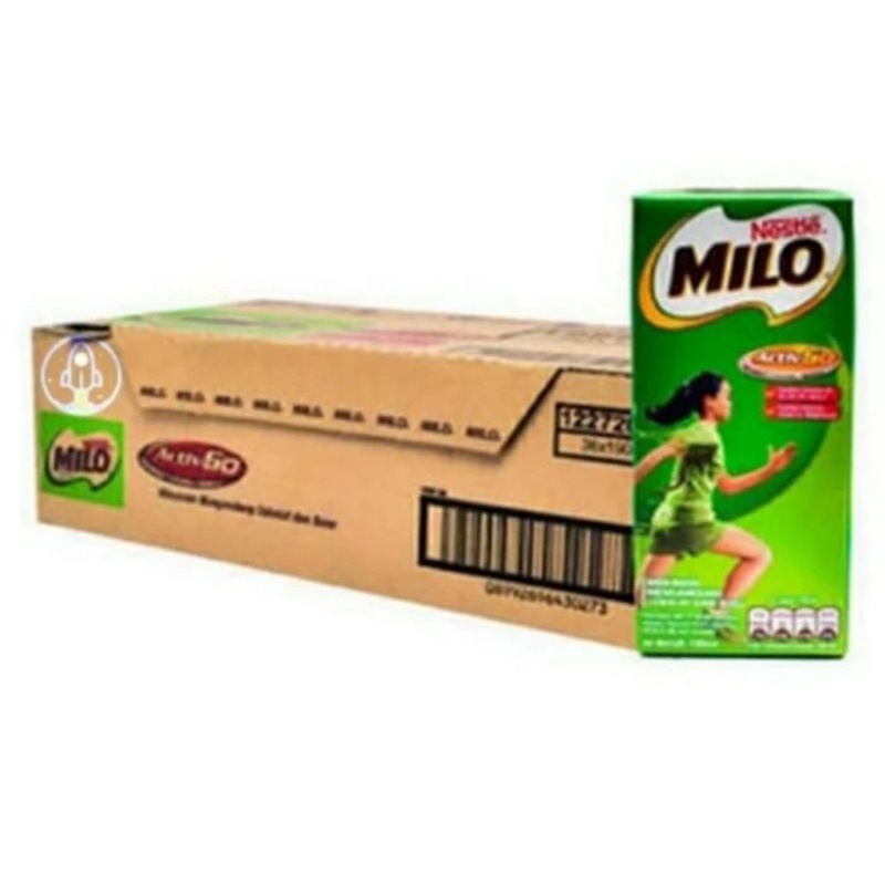 

Milo UHT coklat Activ Go 110ml/dus/36pcs